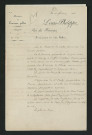 Règlement d'eau : ordonnance royale (16 février 1844)