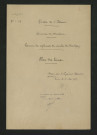 Révision du règlement d'eau : plans des lieux, plan et détails, profils en long et en travers (31 mai 1927)