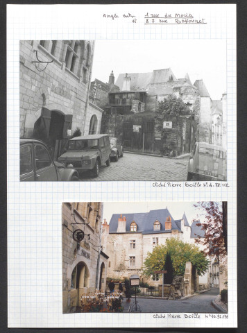 Angle entre 1 rue du Murier et 27 rue Briçonnet.