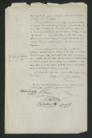 Procès-verbal de visite (1er juillet 1849)