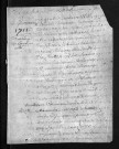 Collection du greffe. Baptêmes, mariages, sépultures, 1711 - Les années 1708-1710 sont lacunaires dans cette collection