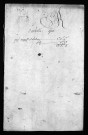 Collection du greffe. Baptêmes, mariages, sépultures,1780