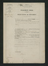 Vérification de la conformité au règlement d'eau (27 avril 1860)