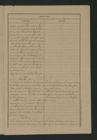 Procès-verbal de récolement (5 décembre 1872)