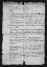 Collection communale. Baptêmes,1632-1634 ; mariages, septembre 1632-1675 ; sépultures, 1633-1669