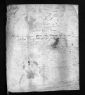 Baptêmes, mariages, sépultures, 1711 - Les années 1706-1710 sont lacunaires dans la collection du greffe