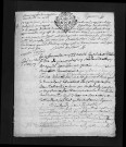 Baptêmes, mariages, sépultures, 1733-1734