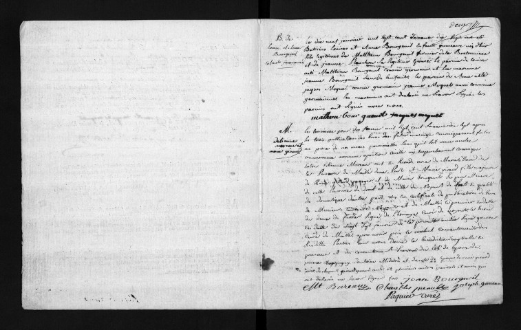 Baptêmes, mariages, sépultures, 1777