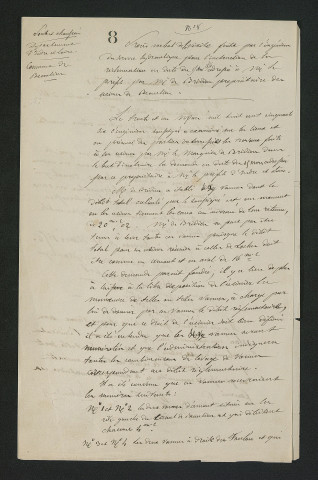 Procès-verbal de visite (31 mars 1856)