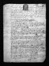 Collection du greffe. Baptêmes, mariages, sépultures, 1685-1686 - L'année 1684 est lacunaire dans cette collection