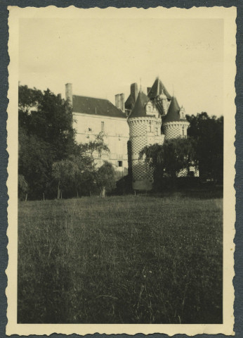 Chouzé-sur-Loire (Indre-et-Loire). Château des Réaux.