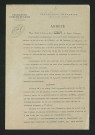 Ouvrages régulateurs du moulin. Mise en demeure d'exécution de travaux pour leur bon focntionnement (23 mars 1908)