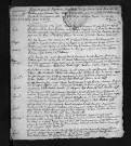 Collection du greffe. Baptêmes, mariages, sépultures, 1721-1727