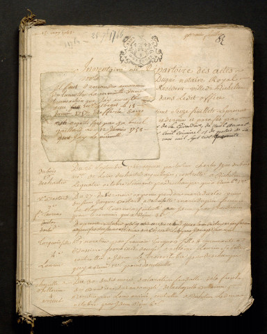 26 septembre 1746-4 décembre 1764