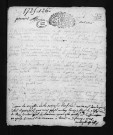 Collection du greffe. Baptêmes, mariages, sépultures, 1725-septembre 1726 - Les années 1722-1724 sont lacunaires dans cette collection