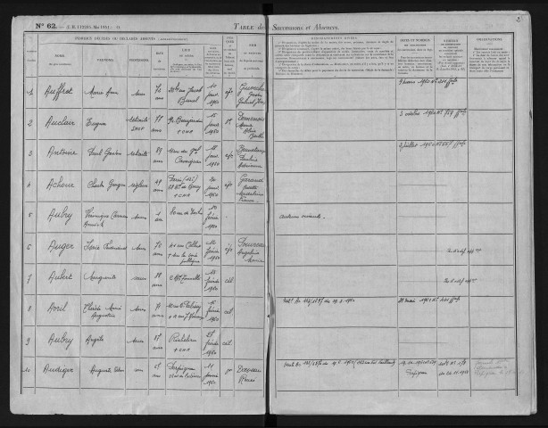 Tours intra - 1960 – N° d'origine 103