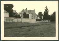 Château de Saché : façade.