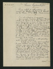 Procès-verbal de délimitation de remous des Moulins neufs et de la Marche sur la Claise (11 janvier 1901)