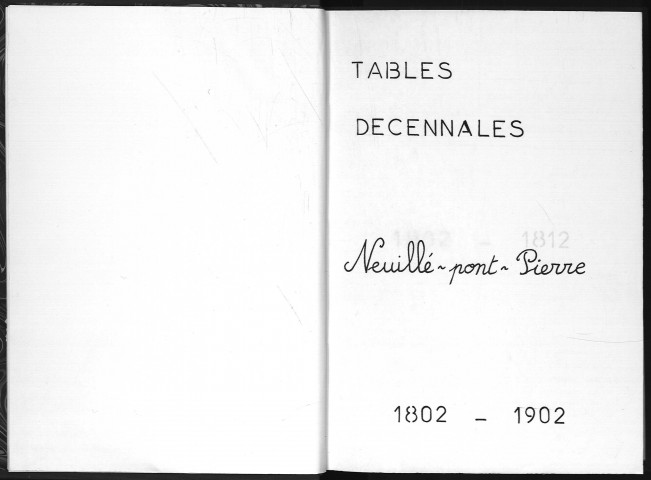 Naissances, mariages, décès