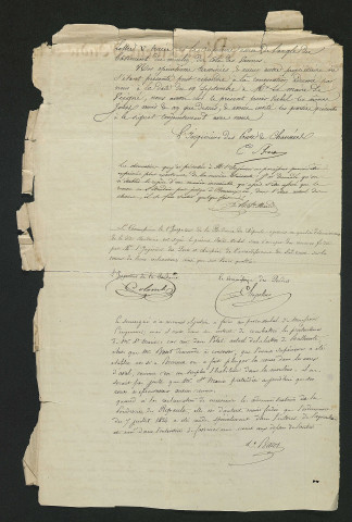 Procès-verbal de visite (22 septembre 1838)