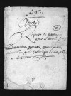 Naissances, mariages, décès, 1793-an XI - Pour les mariages de l'an VII et de l'an VIII, se reporter à la municipalité de canton (Chinon)