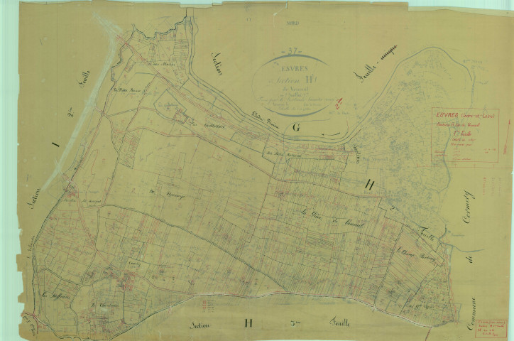 Section H, feuille 1