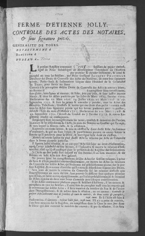1735 (9 septembre-28 novembre)