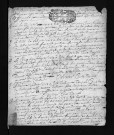 Collection du greffe. Baptêmes, mariages, sépultures, 1717-8 février 1718