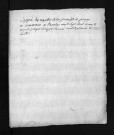 Collection du greffe. Baptêmes, mariages, sépultures, 1729-1738