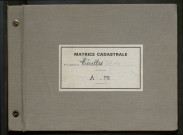 Table des comptes de la matrice. Comptes actifs personnes morales et A - P.