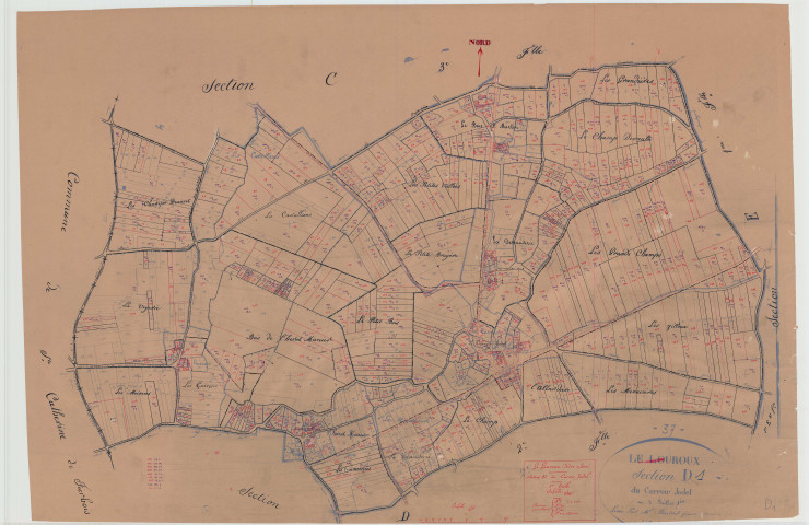 Section D, feuille 1