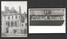 [Gravure : rue Briçonnet ; fronton du 17 rue Paul-Louis Courier].