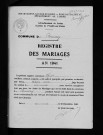 Mariages, 1941