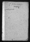 Baptêmes, mariages, sépultures, 1757