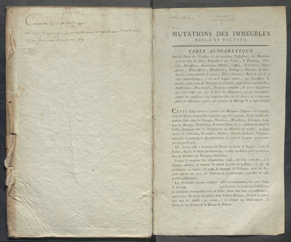 an VIII-an XI – N° d'origine : 4