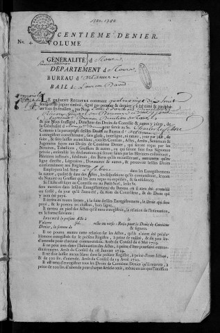 1780 (11 mars)-1784 (3 septembre)