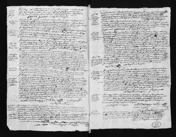 Collection du greffe. Baptêmes, mariages, sépultures, 1763