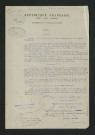 Arrêté de mise en demeure d'exécuter les travaux pour la fermeture de brèches de la berge de rive droite (8 avril 1913)