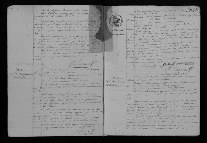 Naissances, 1836-1870