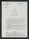 Arrêté préfectoral portant modification du règlement d'eau (3 mars 1975)
