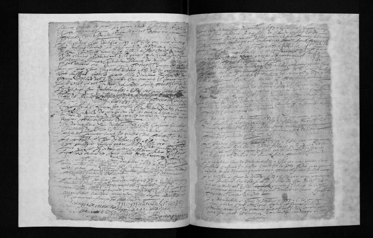 Collection communale. Baptêmes, mariages, sépultures, 1683