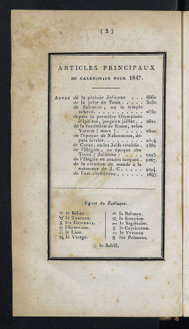 Annuaire statistique et commercial du département de l'Indre-et-Loire - 1847.