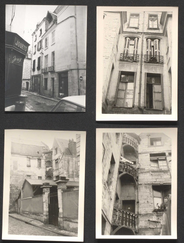 7 et 9 rue Paul-Louis Courier ; 7 rue Paul-Louis Courier Hôtel du XVIIème siècle ; 16 et 18 rue Paul-Louis Courier.