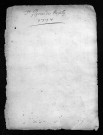 Baptêmes, mariages, sépultures, 1737 - Les années 1716-1736 sont lacunaires dans la collection du greffe