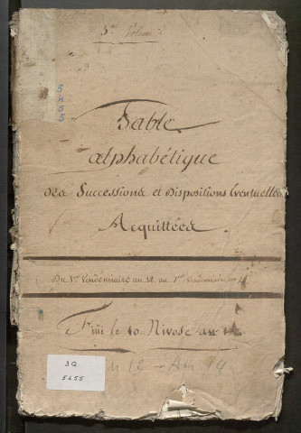 an XI-an XIII – N° d'origine : 3