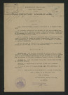 Arrêté prorogeant le délai d'exécution des travaux sur le vannage (21 décembre 1921)