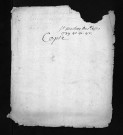 Collection du greffe. Baptêmes, mariages, sépultures, 1739-1742