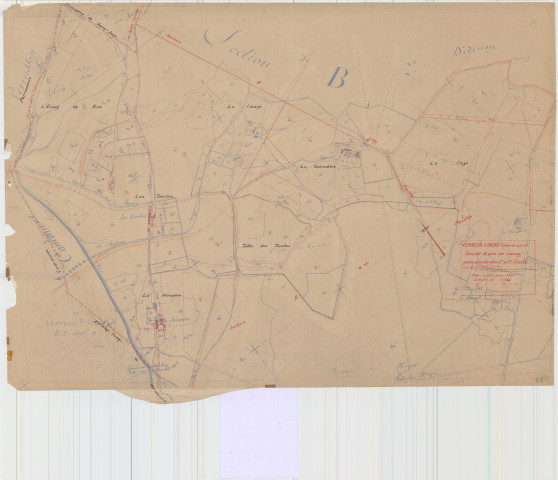 Section B, feuille 3 et 2b