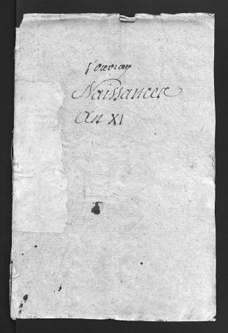 Naissances, mariages, décès, an XI-1809