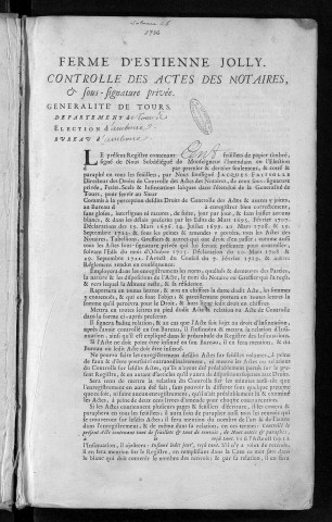 1736 (26 janvier-30 avril)
